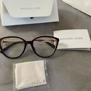Michael Kors Dark Brown Cat-Eye Glasses 4086 U